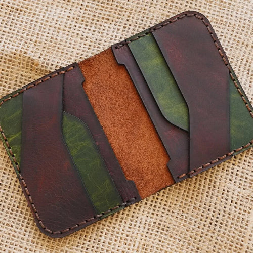 Portefeuille Compact en Cuir