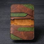 Portefeuille Compact en Cuir
