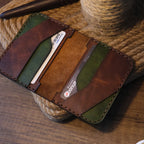 Portefeuille Compact en Cuir