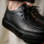 Derby Premium en cuir grainé